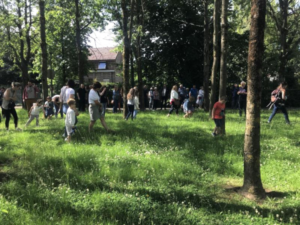 Inauguration du Refuge LPO de l'école d'Ennetières-en-Weppes